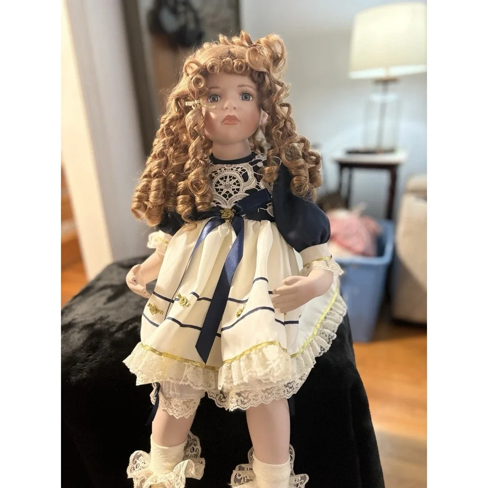 Beautiful Porcelain Doll by Kathy Smith Fitzpatrick